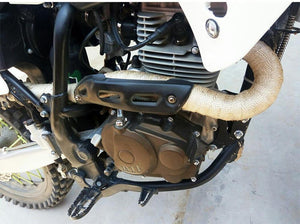 Planet Gates Motorcycle Exhaust Pipe Protection Heat Shield Insulat Wrap For KAWASAKI Vulcan 900 Zzr 400 Er6F Vulcan 800 Ninja 650 Zx6R 2006