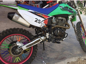 Planet Gates Motorcycle Exhaust Pipe Protection Heat Shield Insulat Wrap For KAWASAKI Vulcan 900 Zzr 400 Er6F Vulcan 800 Ninja 650 Zx6R 2006