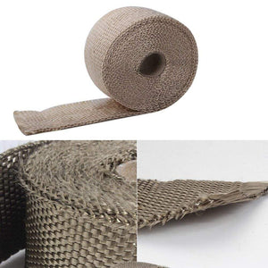 Planet Gates Motorcycle Exhaust Pipe Protection Heat Shield Insulat Wrap For KAWASAKI Vulcan 900 Zzr 400 Er6F Vulcan 800 Ninja 650 Zx6R 2006