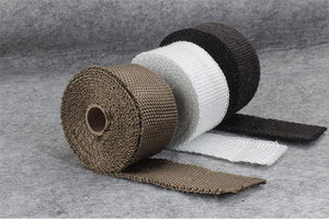 Planet Gates Motorcycle Exhaust Pipe Protection Heat Shield Insulat Wrap For KAWASAKI Vulcan 900 Zzr 400 Er6F Vulcan 800 Ninja 650 Zx6R 2006