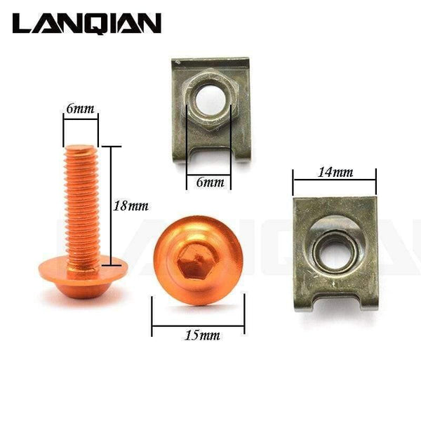 Motorcycle Fairing Screws Fastener Clips Body Spring Nut Bolts Kit For Honda CBR650R XL1000 VARADERO XL1000V VARADERO Parts