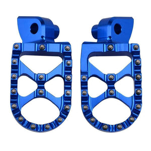 Planet Gates Motorcycle Footrest Footpeg Foot Pegs For Yamaha YZ 65 85 125 250 125X 250X 250FX 450FX WR 250F 450F YZF WRF 250 450 2001 - 2019