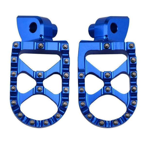 Planet Gates Motorcycle Footrest Footpeg Foot Pegs For Yamaha YZ 65 85 125 250 125X 250X 250FX 450FX WR 250F 450F YZF WRF 250 450 2001 - 2019