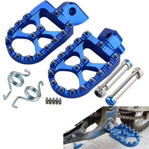 Planet Gates Motorcycle Footrest Footpeg Foot Pegs For Yamaha YZ 65 85 125 250 125X 250X 250FX 450FX WR 250F 450F YZF WRF 250 450 2001 - 2019