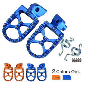 Planet Gates Motorcycle Footrest Footpeg Foot Pegs For Yamaha YZ 65 85 125 250 125X 250X 250FX 450FX WR 250F 450F YZF WRF 250 450 2001 - 2019