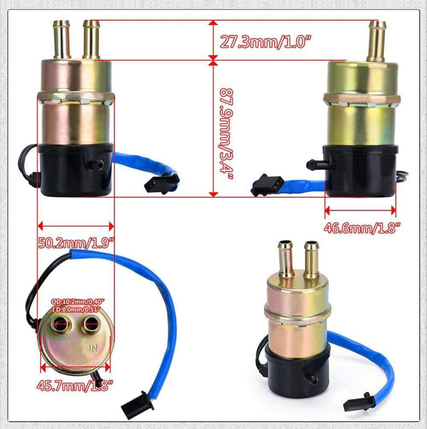 Planet Gates Motorcycle Fuel Pump 12v Fuel Pump For CBR600F CBR600F2 CBR600F3 CBR600F4 1987-2000 PQY-DZB11