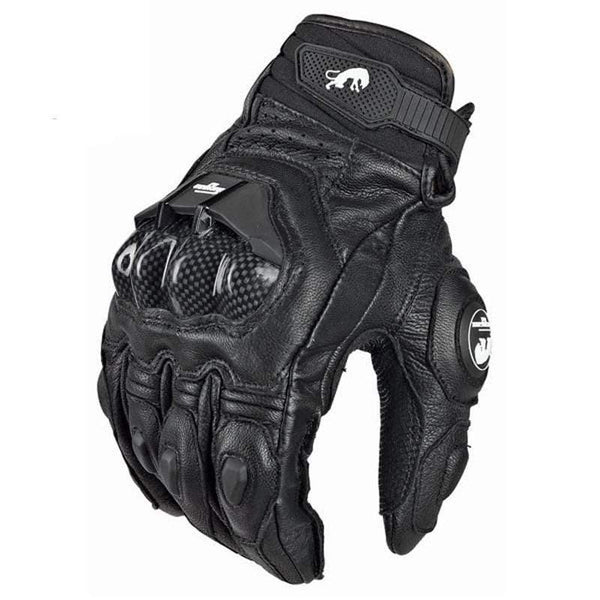 Planet Gates Motorcycle Gloves black Racing Genuine Leather Motorbike white Road Racing Team Glove men summer winter