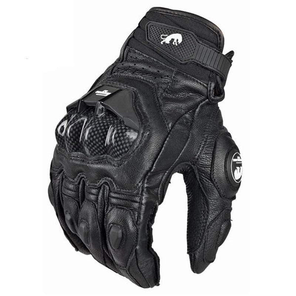 Planet Gates Motorcycle Gloves black Racing Genuine Leather Motorbike white Road Racing Team Glove men summer winter