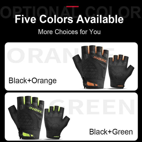 Planet Gates Motorcycle Gloves Half Finger Fingerless Motorbike Gloves Men Women Summer Breathable Cycling Shockproof MTB Sport Gym