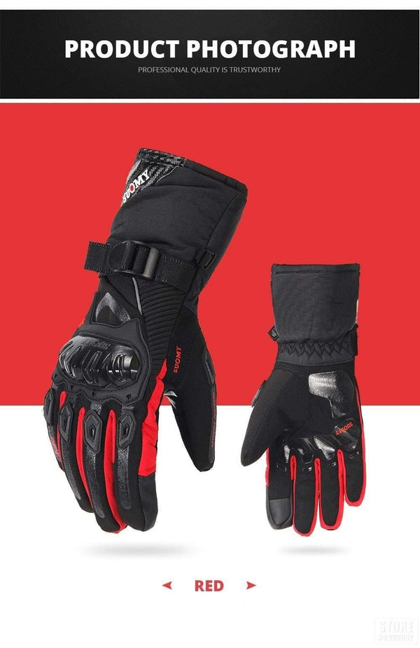 Planet Gates Motorcycle Gloves Men 100% Waterproof Windproof Winter Moto Gloves Touch Screen Gant Moto Guantes Motorbike Riding Gloves