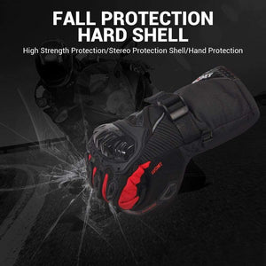 Planet Gates Motorcycle Gloves Men 100% Waterproof Windproof Winter Moto Gloves Touch Screen Gant Moto Guantes Motorbike Riding Gloves