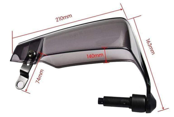 Planet Gates Motorcycle Hand Guard Handguard Shield Windproof Motorbike Motocross Universal Protector Modification Protective Gear
