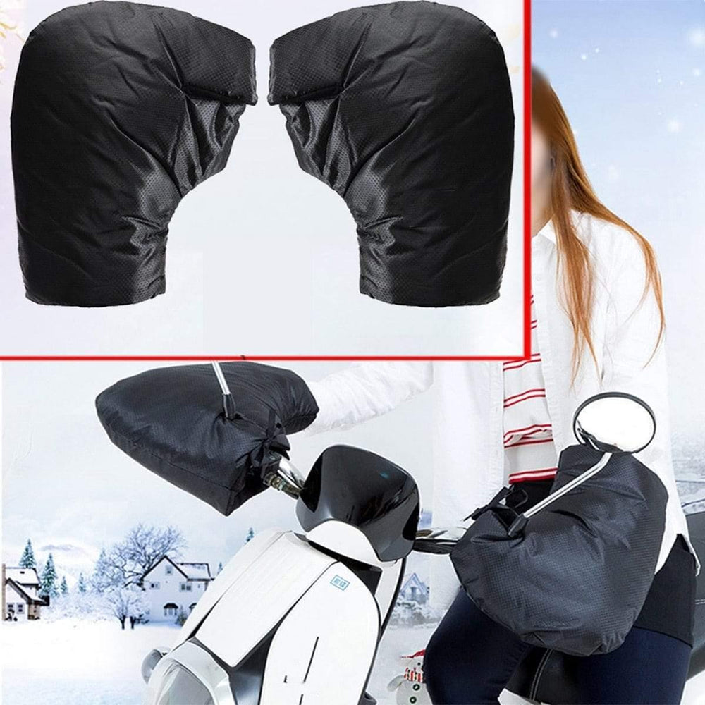 Planet Gates Motorcycle Hand Handlebar Gloves 35x26cm Winter Thicken Warmer Motorbike/Scooter Handlebar Grip Muffs Waterproof Windproof