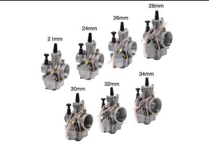 Planet Gates Motorcycle keihin koso pwk carburetor Carburador 21 24 26 28 30 32 34 mm with power jet fit on racing motor