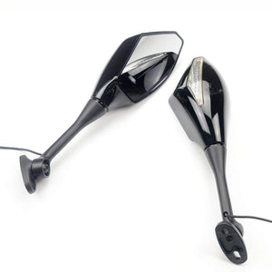 Planet Gates Motorcycle LED Turn Signals Rearview Sport Bike Mirrors for For Honda CBR 600 900 1000 RR CBR300R CBR500R CBR250R