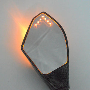Planet Gates Motorcycle LED Turn Signals Rearview Sport Bike Mirrors for For Honda CBR 600 900 1000 RR CBR300R CBR500R CBR250R