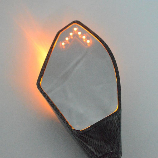 Planet Gates Motorcycle LED Turn Signals Rearview Sport Bike Mirrors for For Honda CBR 600 900 1000 RR CBR300R CBR500R CBR250R