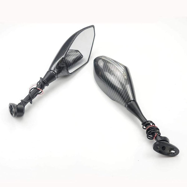 Planet Gates Motorcycle LED Turn Signals Rearview Sport Bike Mirrors for For Honda CBR 600 900 1000 RR CBR300R CBR500R CBR250R