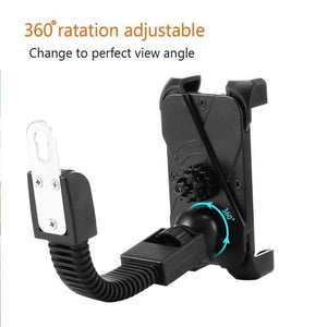 Planet Gates Motorcycle Mobile Phone Holder Rearview Mirror Car Holder Mount Phone Stand Bracket for Motorcycle Electric Car Scooter