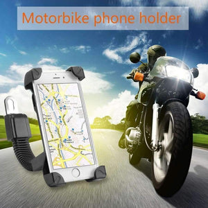Planet Gates Motorcycle Mobile Phone Holder Rearview Mirror Car Holder Mount Phone Stand Bracket for Motorcycle Electric Car Scooter