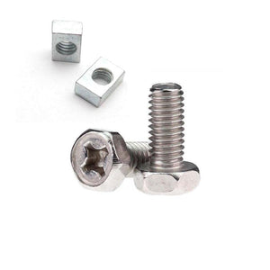 Motorcycle Motorbike Battery Terminal Nut and Bolt Kit M6x12mm Set