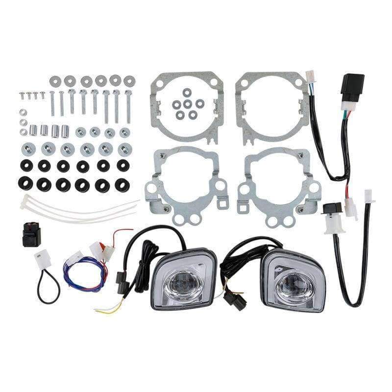 Planet Gates Motorcycle Motorbike LED Turn Signal Driving Fog Light For Honda Goldwing GL1800 12-17 F6B Valkyrie GL18RFL 2012-2016 13 14 15