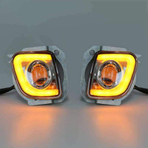 Planet Gates Motorcycle Motorbike LED Turn Signal Driving Fog Light For Honda Goldwing GL1800 12-17 F6B Valkyrie GL18RFL 2012-2016 13 14 15