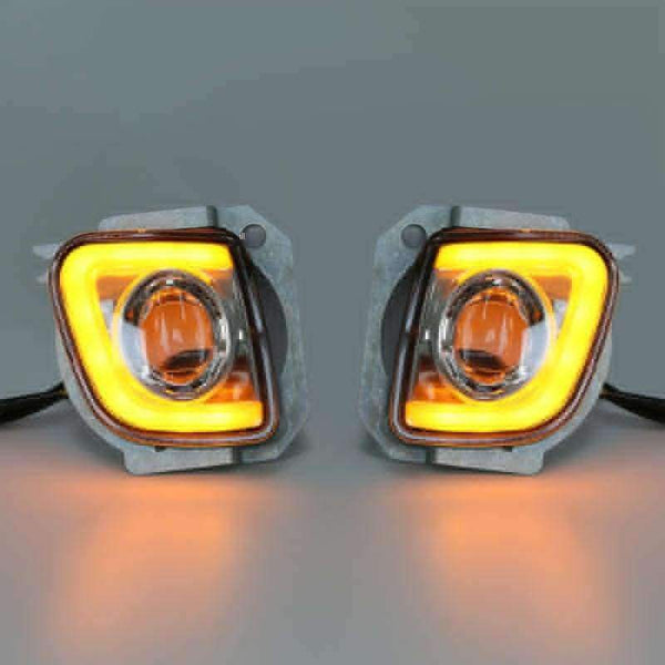Planet Gates Motorcycle Motorbike LED Turn Signal Driving Fog Light For Honda Goldwing GL1800 12-17 F6B Valkyrie GL18RFL 2012-2016 13 14 15