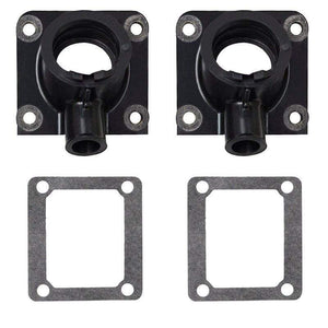 Planet Gates Motorcycle Parts Carburetor Interface Intake Outlet Manifold For Yamaha RD350LC YPVS 31K 1WW RZ350L RZ350N YFZ350 Banshee 350