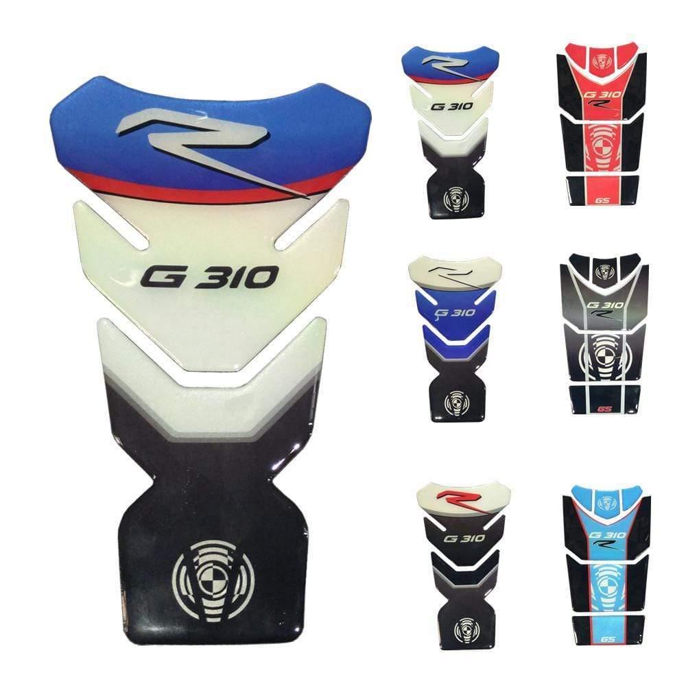 Motorcycle Parts For BMW G310R Tank Grip Cover Sticker 3D Decal Emblem Protection Tank Pad Cas Cap Fit For BMW G310 R G 310R