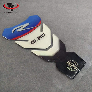 Motorcycle Parts For BMW G310R Tank Grip Cover Sticker 3D Decal Emblem Protection Tank Pad Cas Cap Fit For BMW G310 R G 310R