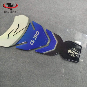 Motorcycle Parts For BMW G310R Tank Grip Cover Sticker 3D Decal Emblem Protection Tank Pad Cas Cap Fit For BMW G310 R G 310R