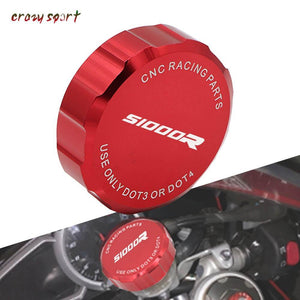 Motorcycle Parts For BMW S1000R S1000 R S 1000R 2015-2017 2016 Front Brake Fluid Reservoir Cover Cap With Logo