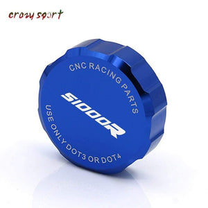 Motorcycle Parts For BMW S1000R S1000 R S 1000R 2015-2017 2016 Front Brake Fluid Reservoir Cover Cap With Logo