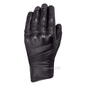 Planet Gates Motorcycle Racing Touchscreen Gloves ATV Downhill Cycling Riding Genuine Leather Gloves
