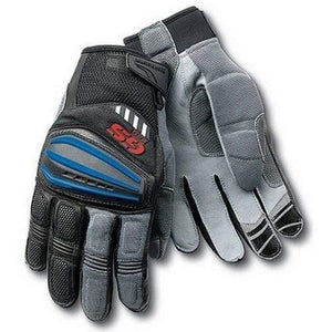 Planet Gates Motorcycle Rally GS Gloves FOR BMW GS1200 GS Cycling Orange Blue Leather Gloves