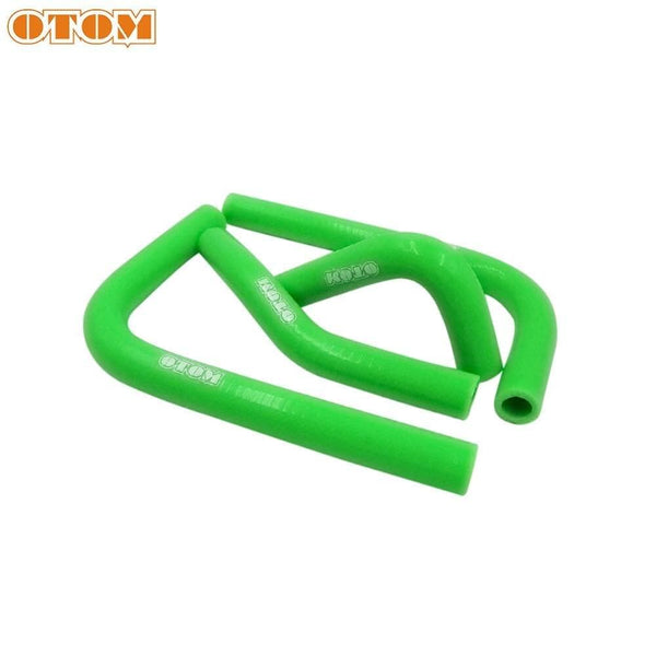 Planet Gates Motorcycle Silicone Radiator Coolant Hose Kit For KAWASAKI KXF KX250F KX450F 2007 2008 2009 2010 2015 2019 GREEN