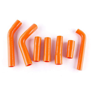 Planet Gates Motorcycle Silicone Radiator Coolant Hose Kit For KTM 125 200 EXC 2003 2004 2005 2006 2007