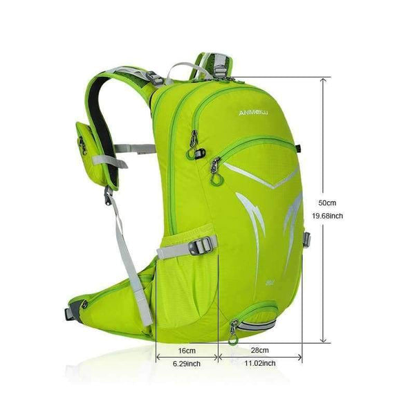 Planet Gates Mountain Bike Backpack, Waterproof Sports Bicycle Bag, Riding Hiking Climbing Bag Rucksack With Rain Cover