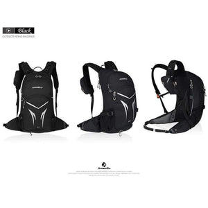 Planet Gates Mountain Bike Backpack, Waterproof Sports Bicycle Bag, Riding Hiking Climbing Bag Rucksack With Rain Cover