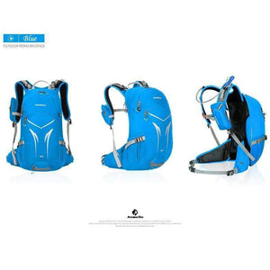 Planet Gates Mountain Bike Backpack, Waterproof Sports Bicycle Bag, Riding Hiking Climbing Bag Rucksack With Rain Cover