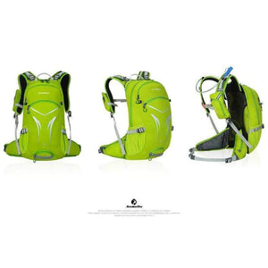 Planet Gates Mountain Bike Backpack, Waterproof Sports Bicycle Bag, Riding Hiking Climbing Bag Rucksack With Rain Cover