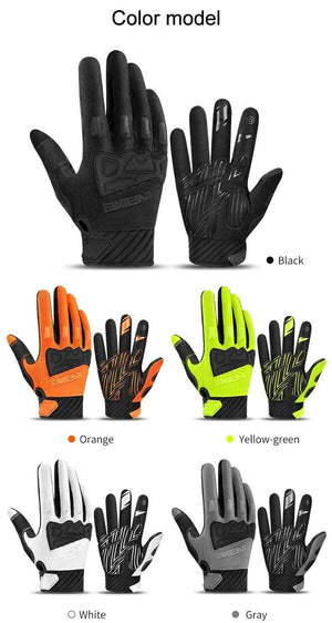 Planet Gates Mountain Bike Gloves Autumn Winter Touch Screen Men Women MTB Bicycle Cycling Gloves Full Finger Shockproof Sport Gloves