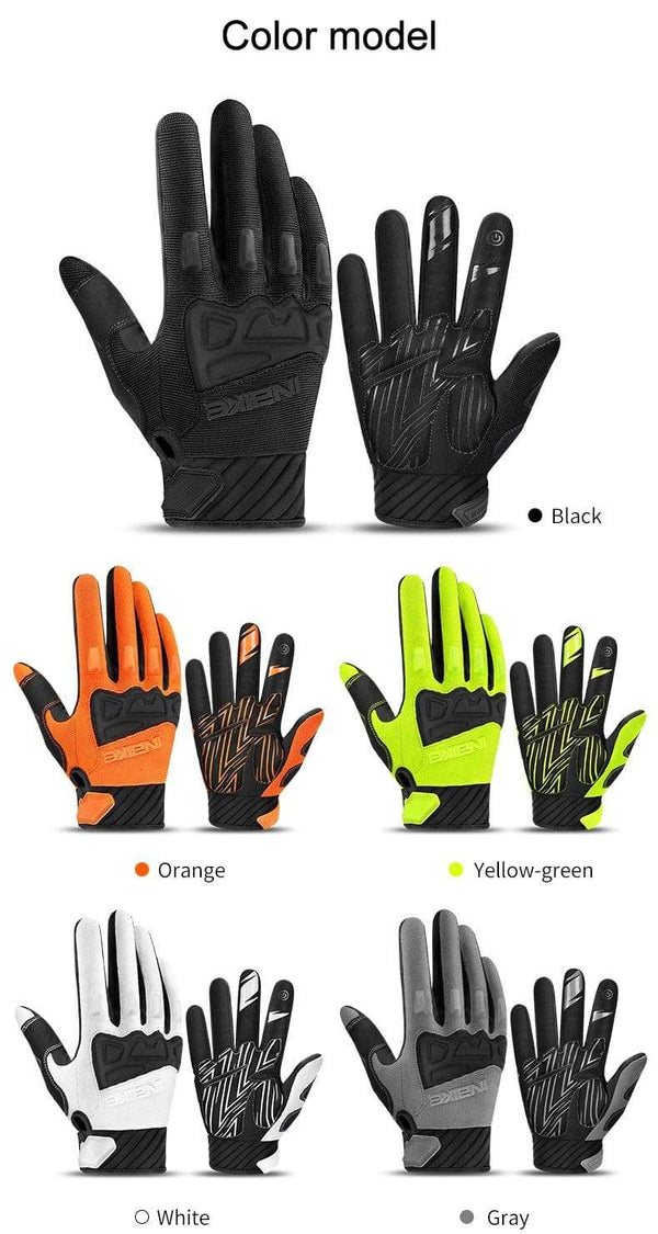 Planet Gates Mountain Bike Gloves Autumn Winter Touch Screen Men Women MTB Bicycle Cycling Gloves Full Finger Shockproof Sport Gloves