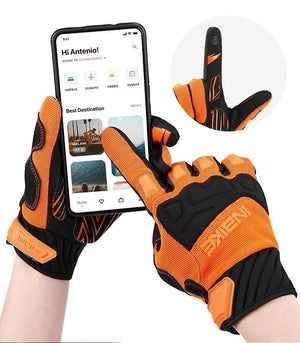 Planet Gates Mountain Bike Gloves Autumn Winter Touch Screen Men Women MTB Bicycle Cycling Gloves Full Finger Shockproof Sport Gloves