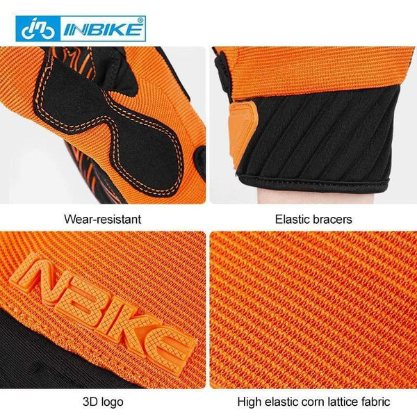 Planet Gates Mountain Bike Gloves Autumn Winter Touch Screen Men Women MTB Bicycle Cycling Gloves Full Finger Shockproof Sport Gloves