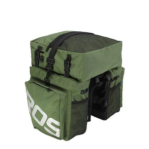 Planet Gates Mountain Road Bicycle Bike 3 in 1 Trunk Bags Cycling Double Side Rear Rack Tail Seat Pannier Pack Luggage Carrier