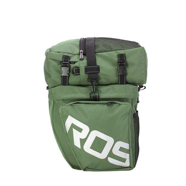 Planet Gates Mountain Road Bicycle Bike 3 in 1 Trunk Bags Cycling Double Side Rear Rack Tail Seat Pannier Pack Luggage Carrier