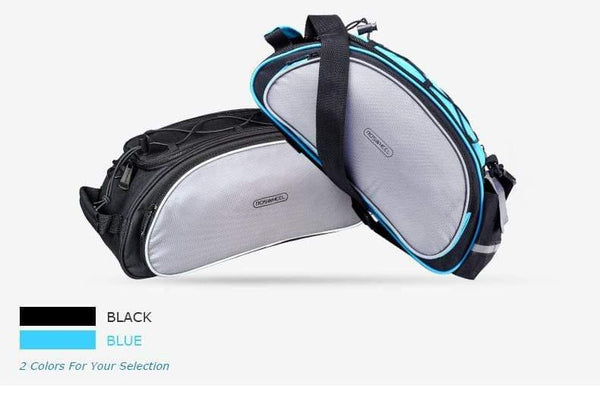 Planet Gates Mountain Road Bike Bicycle Cycling Rear Seat Rack Trunk Bag Pack Pannier Carrier Shoulder Bag Handbag 13L