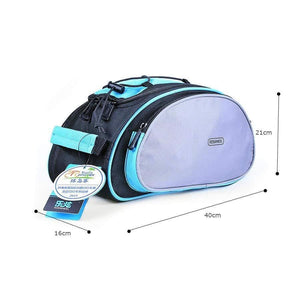 Planet Gates Mountain Road Bike Bicycle Cycling Rear Seat Rack Trunk Bag Pack Pannier Carrier Shoulder Bag Handbag 13L